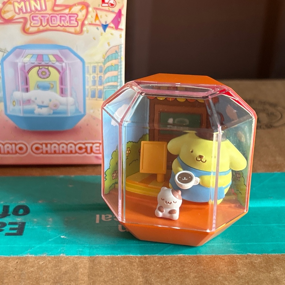 Sanrio Mini Store Pompompurin Top Toy Blind Box Figure